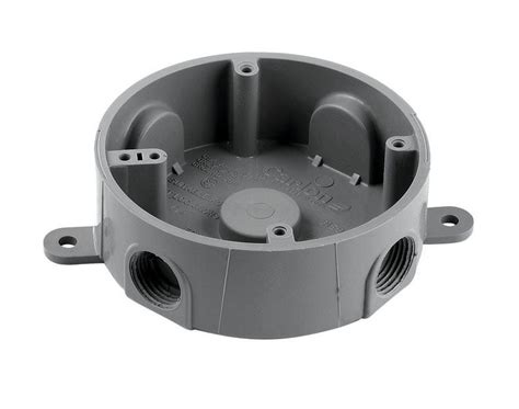 carlon pvc round outdoor junction box e365dr|Carlon 13.